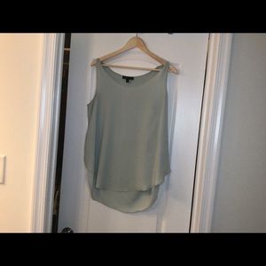 Mint Green sleeveless blouse